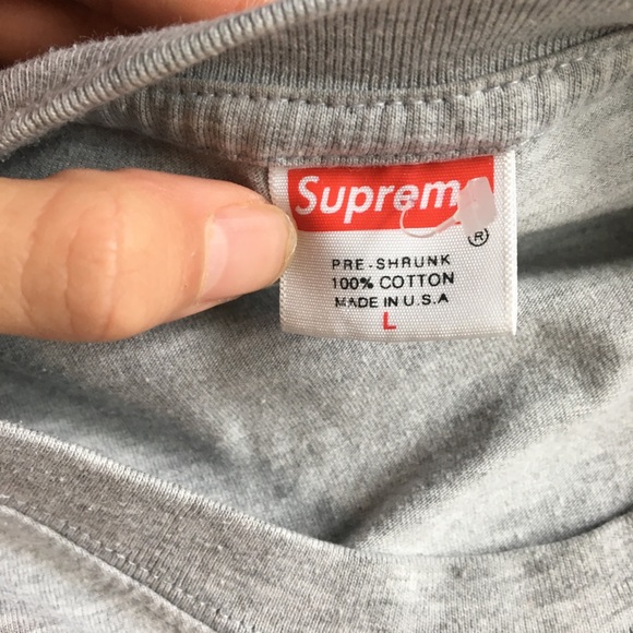 Authentic supreme t shirt sz large - Picture 3 of 3